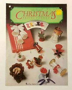 Putter Cups MRS. PUTTER'S CHRISTMAS PROJECT SHEET Vintage Sammlerstück EUC! - Bild 1 von 5