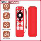 Silicone Remote Control Case For Walmart Onn. Android Tv 4K Uhd (Red)