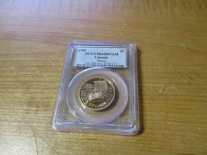 1999 Canada $5 The Vikings & the Vinland Voyages PCGS PR68DCAM - Picture 1 of 2