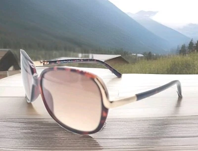 AUTHENTIC CALVIN KLEIN SUNGLASSES CK7824S 214 HAVANA 56-16-130 BROWN/GOLD $350.. - Image 1 of 4