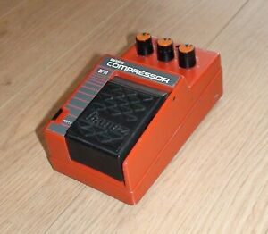 WORKING VINTAGE ANALOG Ibanez BP10 Bass Compressor Effects FX Pedal 1980's CP10