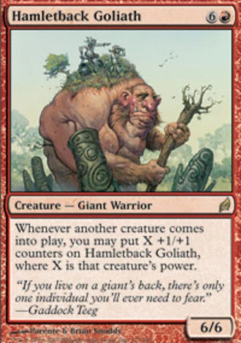 Hamletback Goliath ~ Heavily Played Lorwyn MTG Magic UltimateMTG Red Card - Image 1 of 1