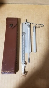 Vintage Weksler Pocket Sling Psychrometer Working , VGC - Picture 1 of 12