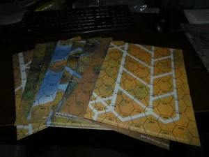 Battletech: Map Set #4: 8 mapsheets - Picture 1 of 1