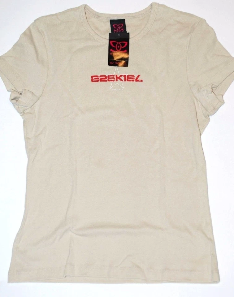 Ezekiel RUSTIC STAR Biege Red White Screenprint  Junior's T-Shirt - Image 1 of 1