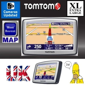 TOMTOM SERIES 30 XL SAT NAV 2025 UK ROI SPEED CAMERAS 2025 CELEBRITY VOICES - Picture 1 of 18