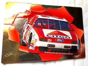 * 1994 Action Packed embossed Race card #47 Wood Brothers Citgo Ford # 21 - Picture 1 of 6