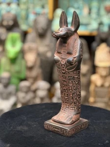 Ancient Egyptian Antiquities Statue Anubis BC | Rare Pharaonic Antique Stone - Picture 1 of 5