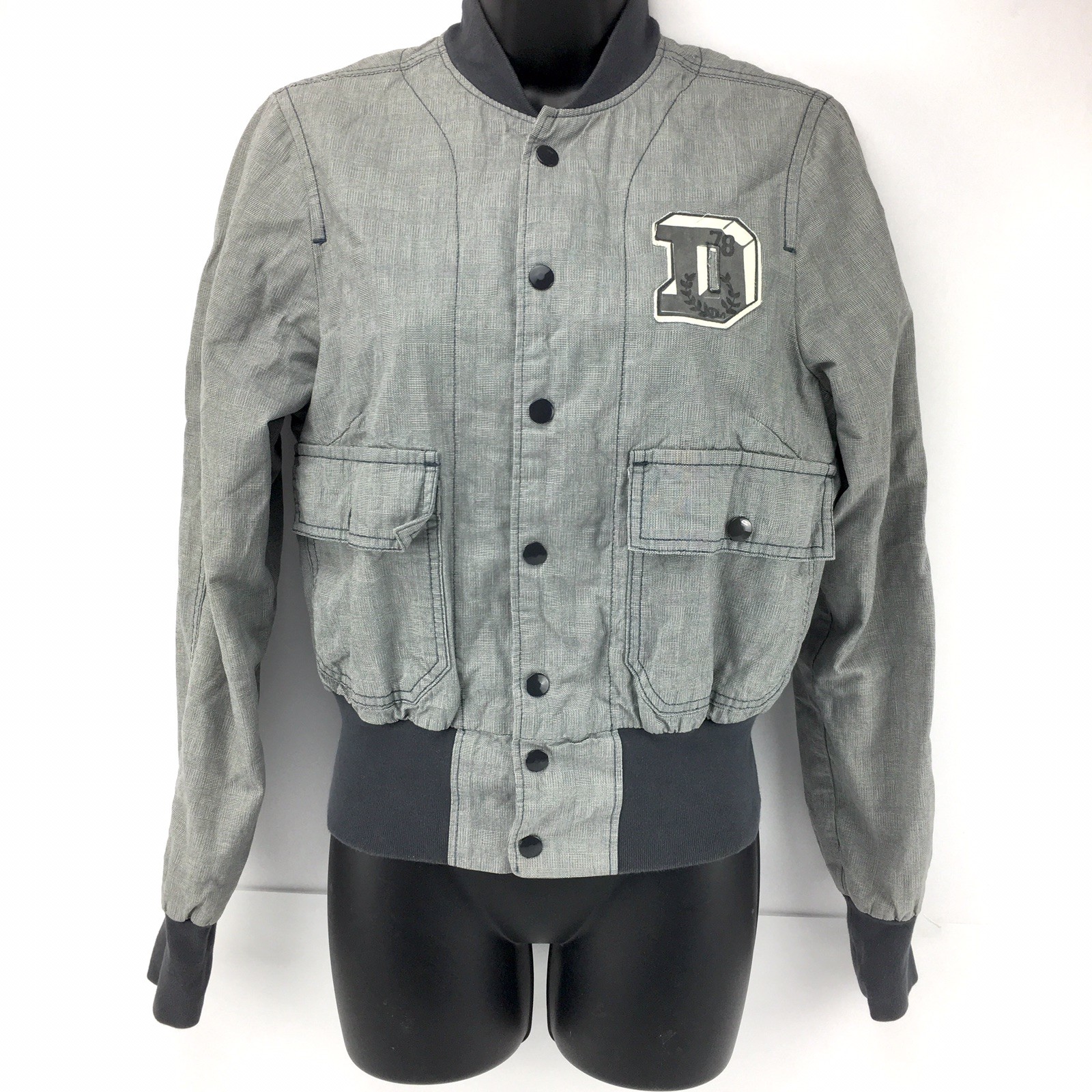 Diesel Varsity Bomber Jacket Size XS 