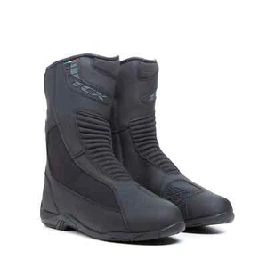 STIVALI moto TCX EXPLORER 4 GORETEX TG 42 BLACK BOOTS TOURING IMPERMEABILE GTX - Foto 1 di 3