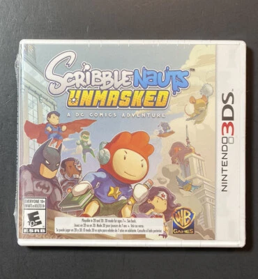 Scribblenauts Unmasked [ A DC Comics Adventure ] (3DS) NEW - Image 1 of 4