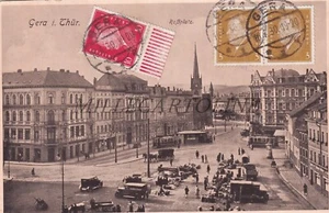 GERMANY - Gera, Rossplatz, Postkarte 1930 - Bild 1 von 2