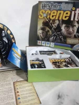 HARRY POTTER 2011 The Complete Cinematic Journey SCENE IT? DVD Family Board Game - Image 1 of 4