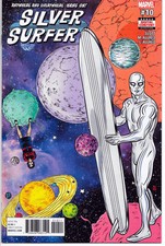 Silver Surfer #10 A Michael Allred Cover 1st Print NM/NM+ Marvel Comics 2017