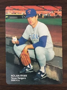 1990 Mutterkekse Nolan Ryan 5000 K's #4 von 4 GLÄNZEND Karte H8020420 - Bild 1 von 3
