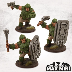 Max Mini Orchi da Combattimento Guardia Halfling Imperiale Nuovo con scatola - Foto 1 di 2