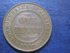 1932 Penny Australia Pre Decimal coin low mintage coin #32.7