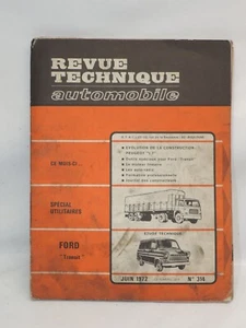 FORD Transit (PEUGEOT J7) - Revue Technique Automobile 314 - Picture 1 of 3