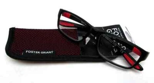 MEN'S READING GLASSES FOSTER GRANT "SCOOTER RED" - Picture 1 of 1