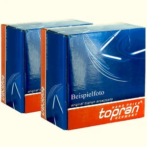 2x TOPRAN 207656 Bremstrommel für FIAT OPEL - Bild 1 von 2