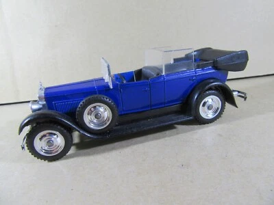 749V Vintage Solido 154 France Fiat 525 N 1929 Bleu Clair 1:43 - Photo 1/4