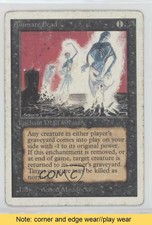 1993 Magic: The Gathering - Core Set: Unlimited Animate Dead READ 0e3