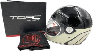 TORC T1 Retro Full-face Helmet Dreamliner Tan XL - T105DLT25 - Picture 1 of 9