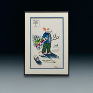 Stuart Little 2 Original Concept Art – Signed by Felipe Sanchez – Rare Drawing - Picture 1 of 1