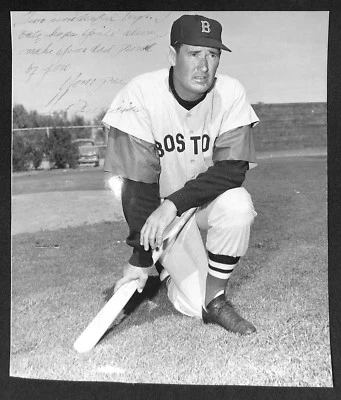 Ted Williams "Jerry Buckey SOX Photographer" SIGNED 11X14 Original Photo BECKETT - Image 1 of 3