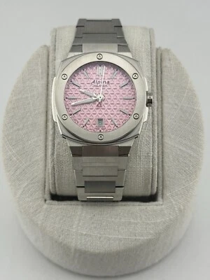 Alpina Extreme Pink Dial Quartz Steel Watch AL-220PI2AE6B Brand New In Box - Image 1 of 4
