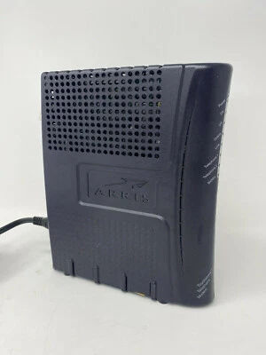 Arris Touchstone TM502G Cable Modem Wireless Router With Battery And Power Cable - Image 1 of 3