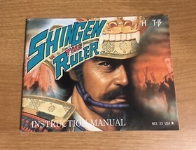 Shingen The Ruler - Nintendo NES - Instruction Manual Booklet Only