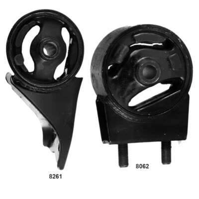 Rear & Front Engine Mounts 2PCS For Mazda Protege 98-95 L4-1.8L, MT - Image 1 of 4