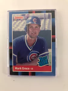 Mark Grace Donruss 1988 novato nominado #40 - Imagen 1 de 2