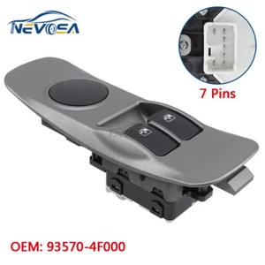 Front Left Master Power Window Switch For Hyundai H-100 2004-2010 93570-4F000 - Picture 1 of 6