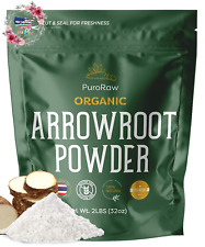 Arrowroot Powder 2Lb, Gluten Free Flour, Arrowroot Starch, Arrowroot Flour, Pure