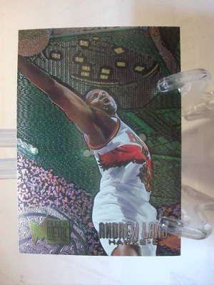 1995-96 Fleer Metal #124 - Andrew Lang - Atlanta Hawks  95-203 - Image 1 of 2