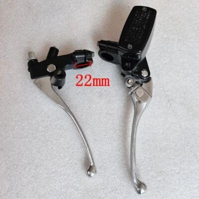 7/8" Brake Master Cylinder Clutch Lever for Honda NT650 Deauville Hawk 1988-2005 - Image 1 of 4