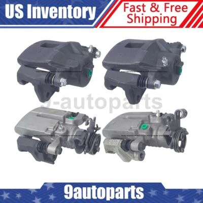 Brake Calipers Front & Rear Set of 4 For 2007-2009 Pontiac G5 - Cardone Reman - Image 1 of 4