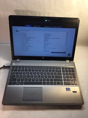 HP ProBook 4540S 15" Laptop Intel Core i3-3110M -BOOTS TO BIOS/BAD KB - MZ - Image 1 of 4