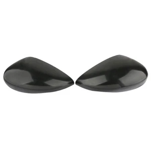 Pair Left+Right Wing Door Rearview Mirror Cover Cap For Ford Fiesta MK7 2008-17 - Picture 1 of 6