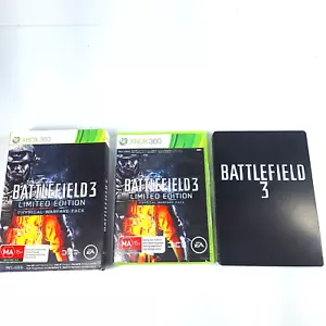 Battlefield 3 Physical Warfare Pack XBOX 360 PAL Steelbook - Foto 1 di 5