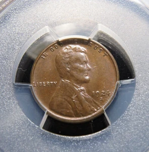1924-S Lincoln Wheat Cent  MS63 BN PCGS - Picture 1 of 3