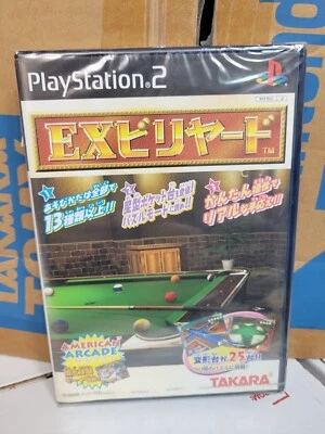 EX Billiards (2000, Takara) Brand New Factory Sealed Japan Playstation 2 Import - Image 1 of 4