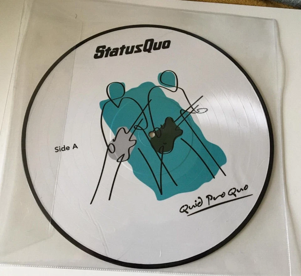 Status Quo – Quid Pro Quo Vinyl LP Picture Disc 2013 - Image 1 of 1