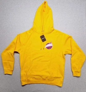 The Hundreds Adam Bomb Sudadera con Capucha Gruesa Pullover Naranja/Amarillo Talla XL - Imagen 1 de 8