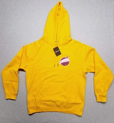 The Hundreds Adam Bomb Sudadera con Capucha Gruesa Pullover Naranja/Amarillo Talla XL Foto 1 de 4