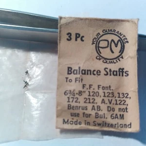 Font NOS Balance Staff for Cal. 120  b20#92 - Picture 1 of 1