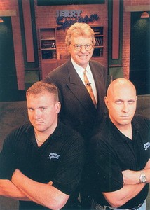 JERRY SPRINGER 1998 COMIC IMAGES PROMO CARD P1