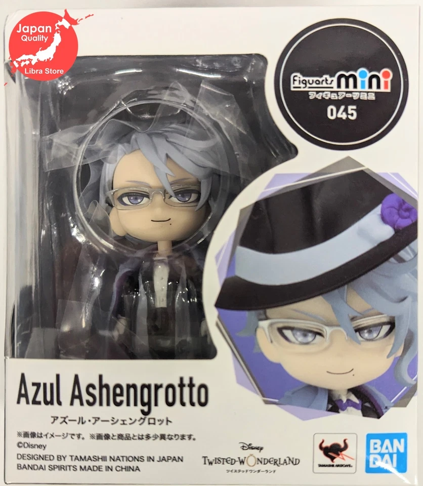 Twisted Wonderland Azul Ashengrotto Figuarts mini 045 Bandai from Japan